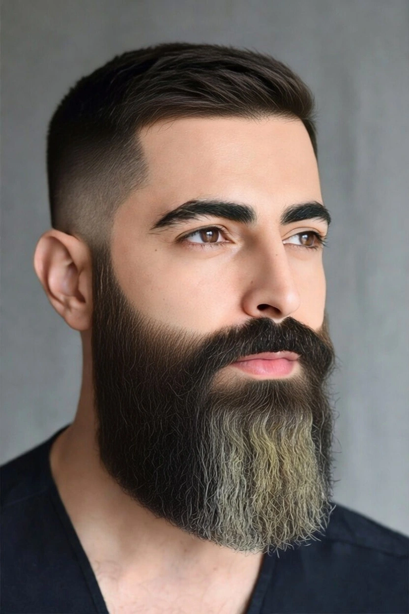 Barbe pleine soignée chez un barbier à Genève